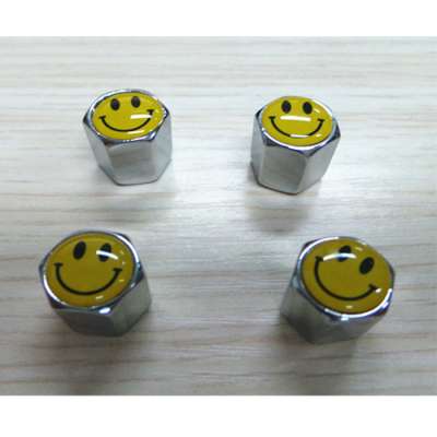 Car Rim Metal Tire Valve Stem Air Cap